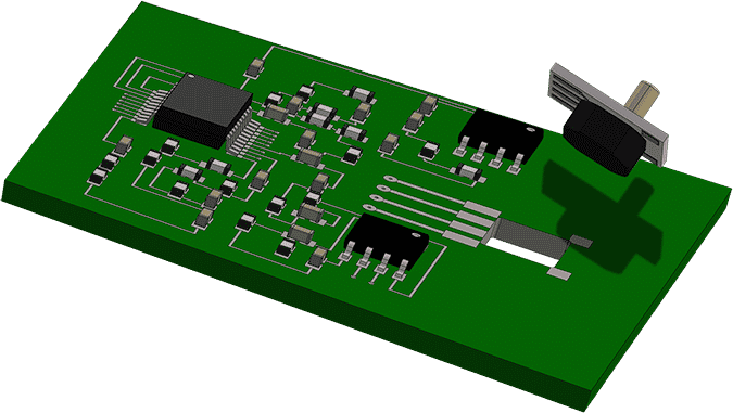 PCB with RS series